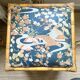 Vintage rattan stool