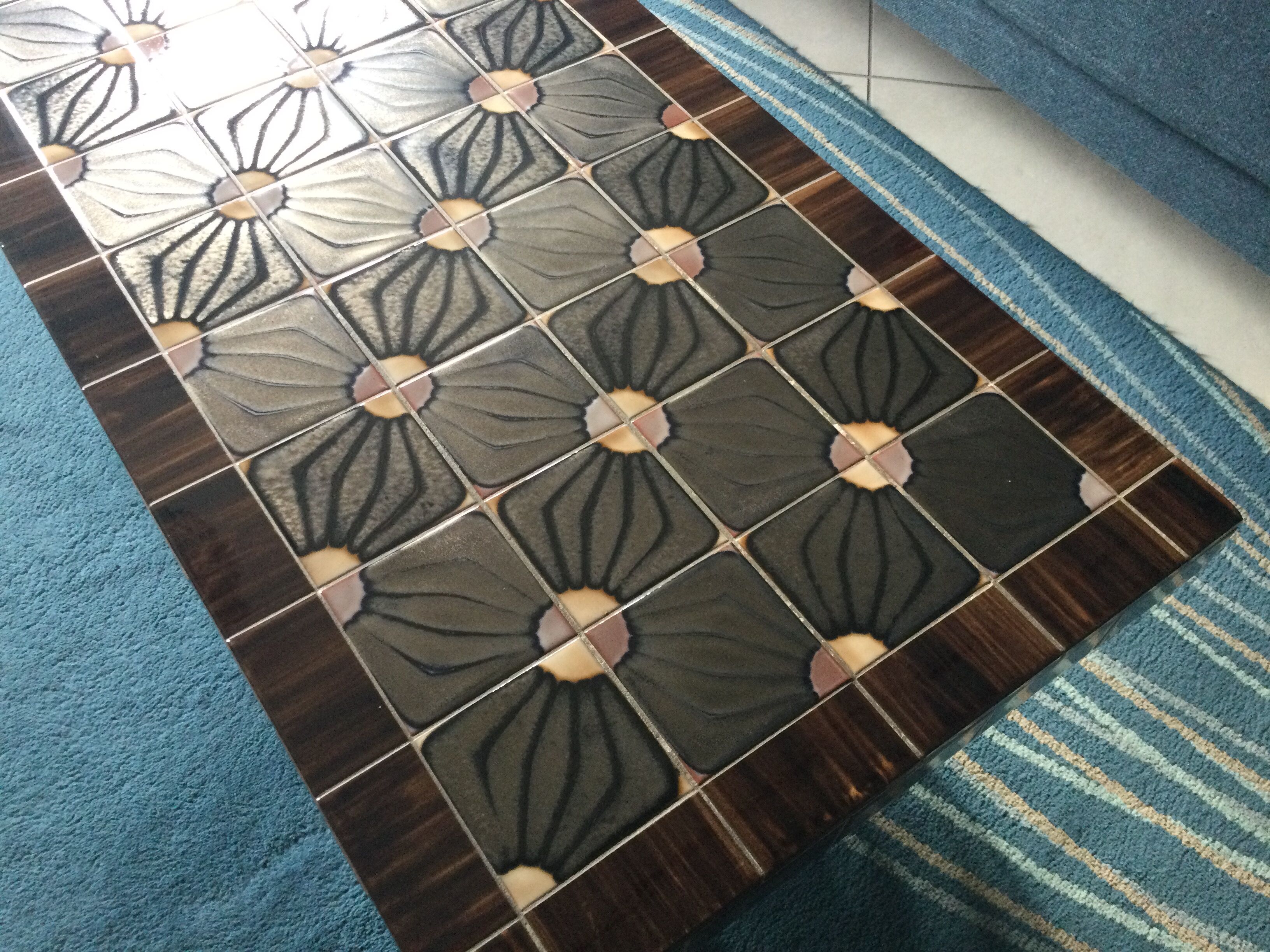 Vintage ceramic coffee table