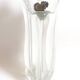 Lux Glass Crystal Vase 50s Height 27.5 cm
