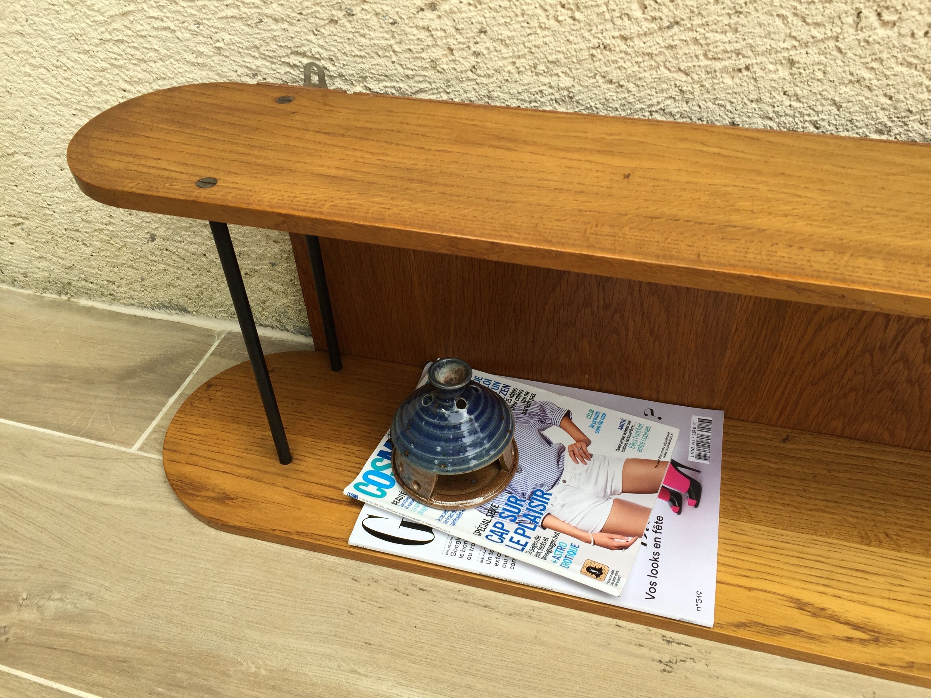 Vintage wall shelf