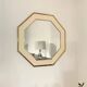 Octagonal mirror by Jean Claude Mahey, France 1970s