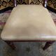 6 chaises anglaises Louis Philippe en acajou et cuir