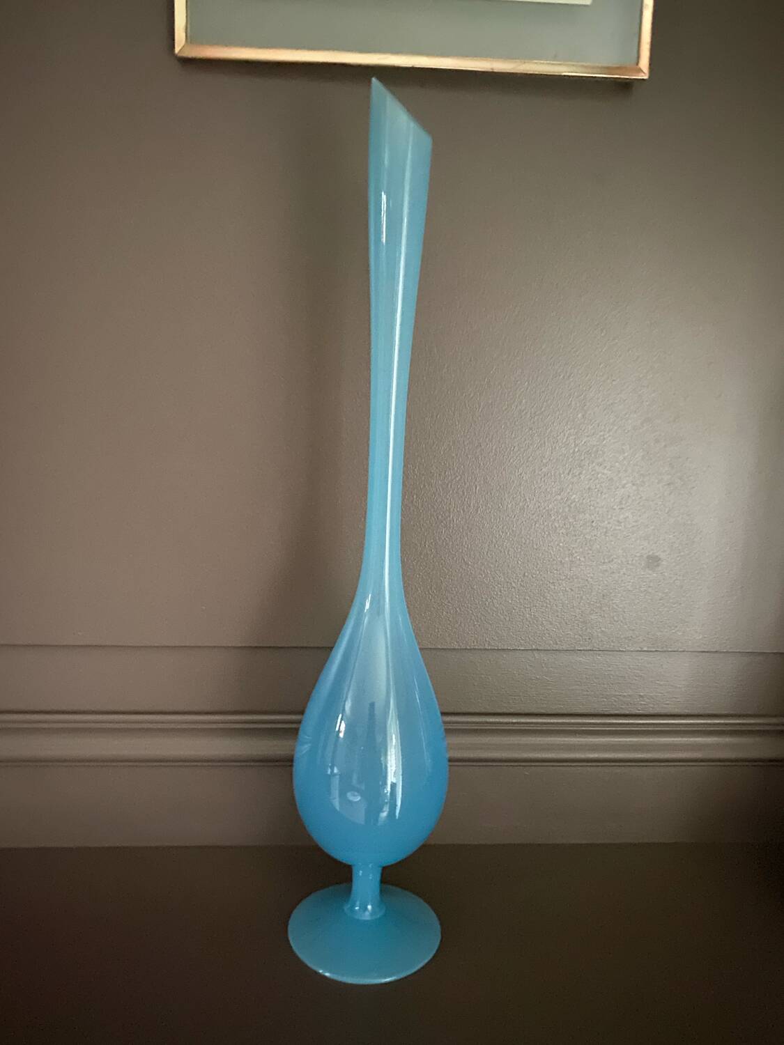 Vintage opaline vase