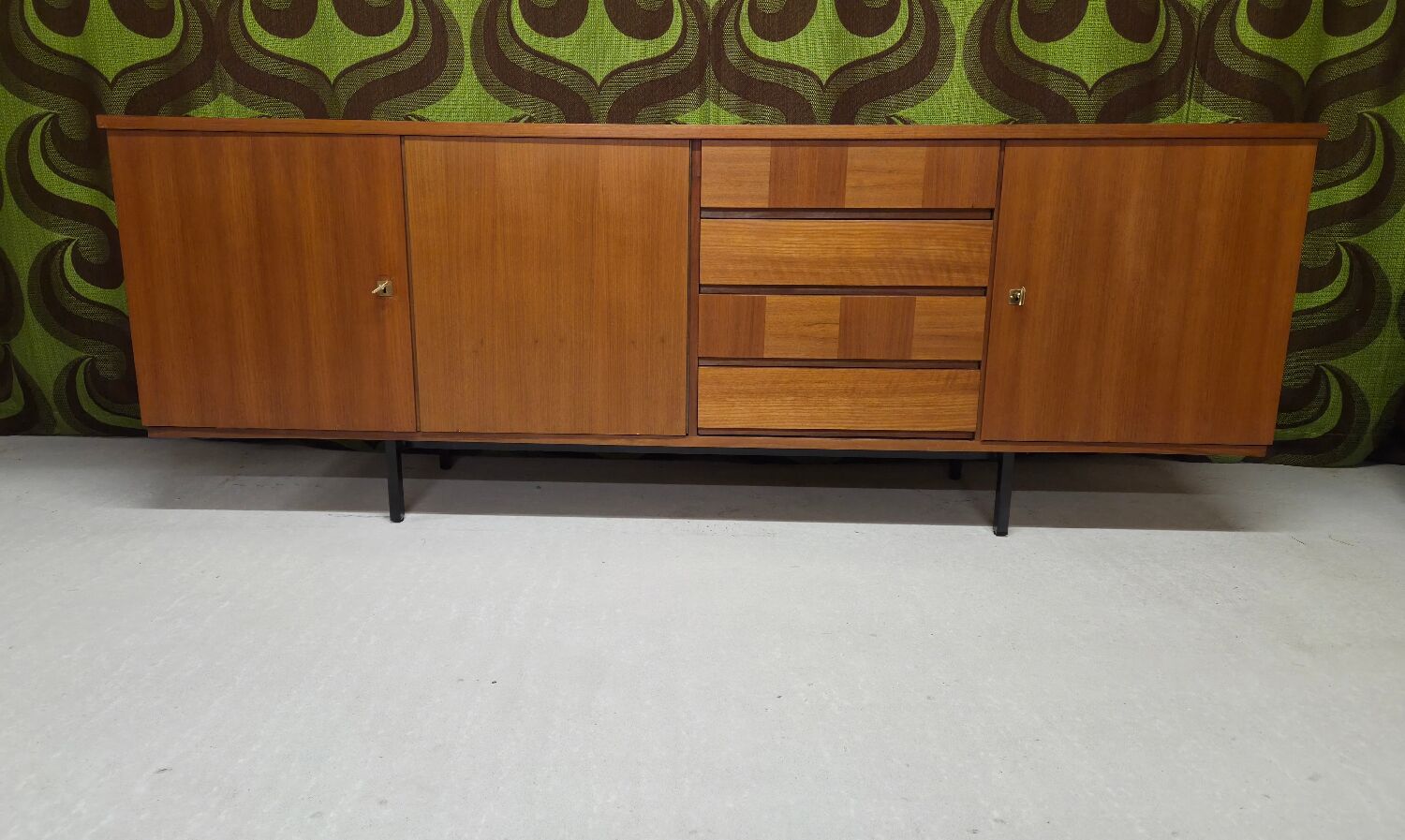 Teak enfilade 1970 vintage