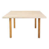 Coffee Table Made In Light Oak By Hans J. Wegner For Andreas Tuck Møbelfabrik From 1960s