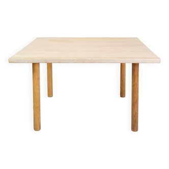 Table basse en chêne clair par Hans J. Wegner pour Andreas Tuck Møbelfabrik des années 1960