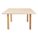Coffee Table Made In Light Oak By Hans J. Wegner For Andreas Tuck Møbelfabrik From 1960s