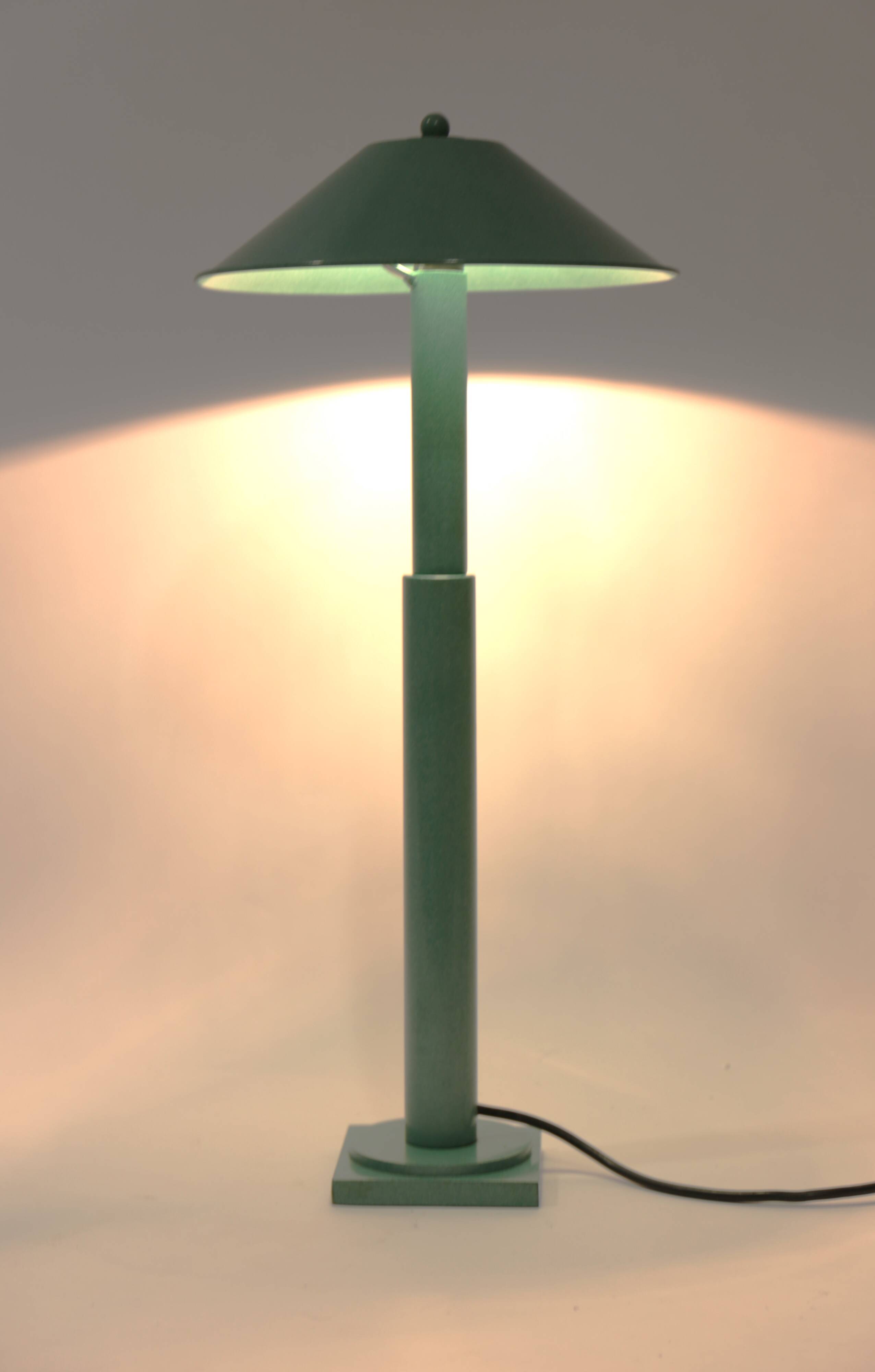 Vintage Kostka lamp, France, 80s