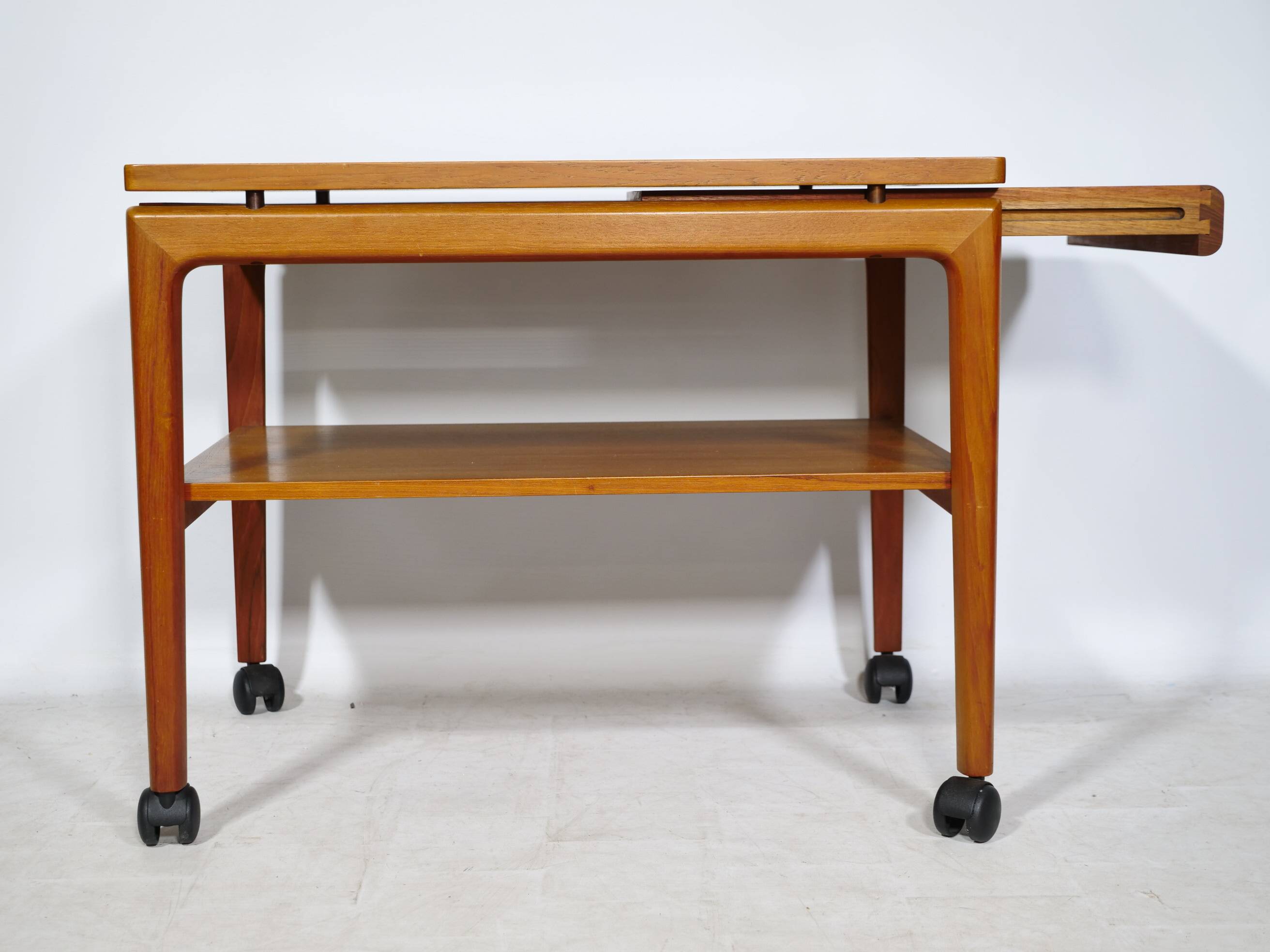 Teak Serving Trolley Senator Series by Ole Wanscher for France & Son, 1960s