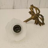 Sconce golden bronze tulip