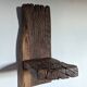 Old oak wall shelves