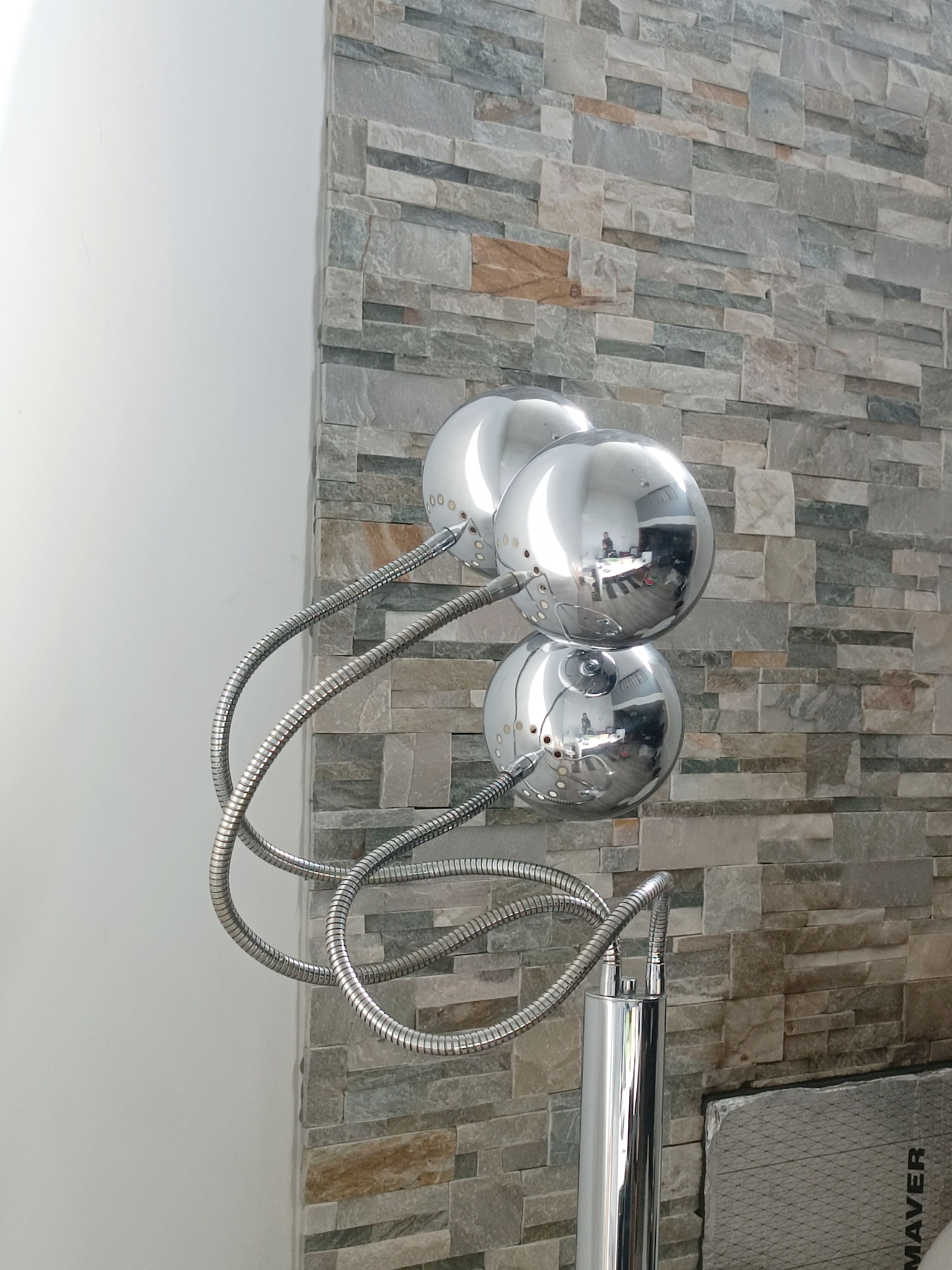 Eyeballs Floor Lamp by Goffredo Reggiani 1970s