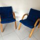 Fauteuils poil scandinave