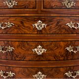 Antique chest of drawers from the turn of the 19th and 20th centuries, Northern Europe.