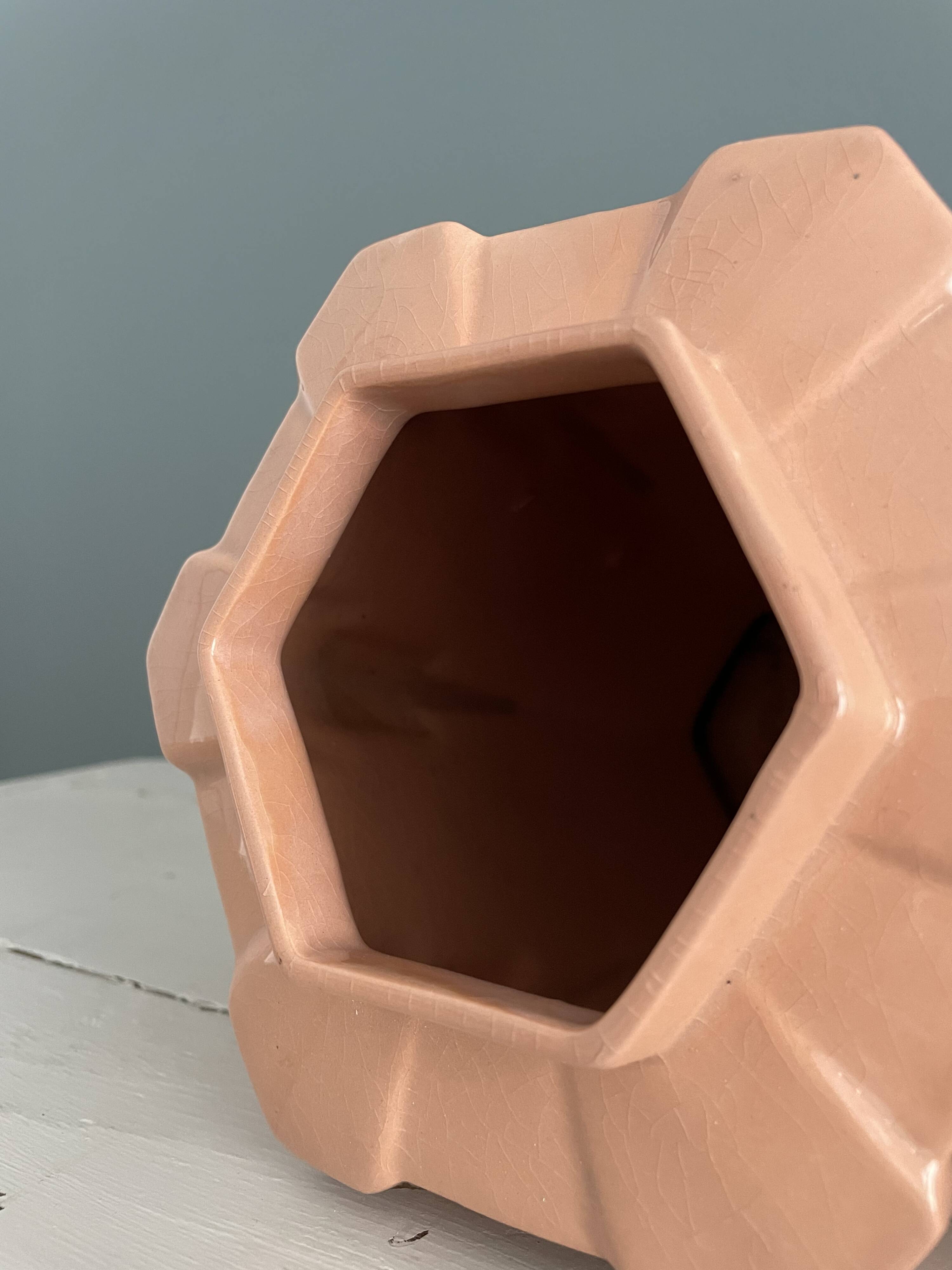 Pair of Art Deco Orchies Moulin des Loups vases circa 1930