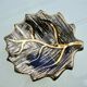 Black and gold leaf cup