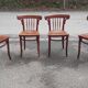 Set of 4 Thonet bistro chairs