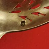 Soupudrouse spoon in silver. Minerva hallmark 1st title.