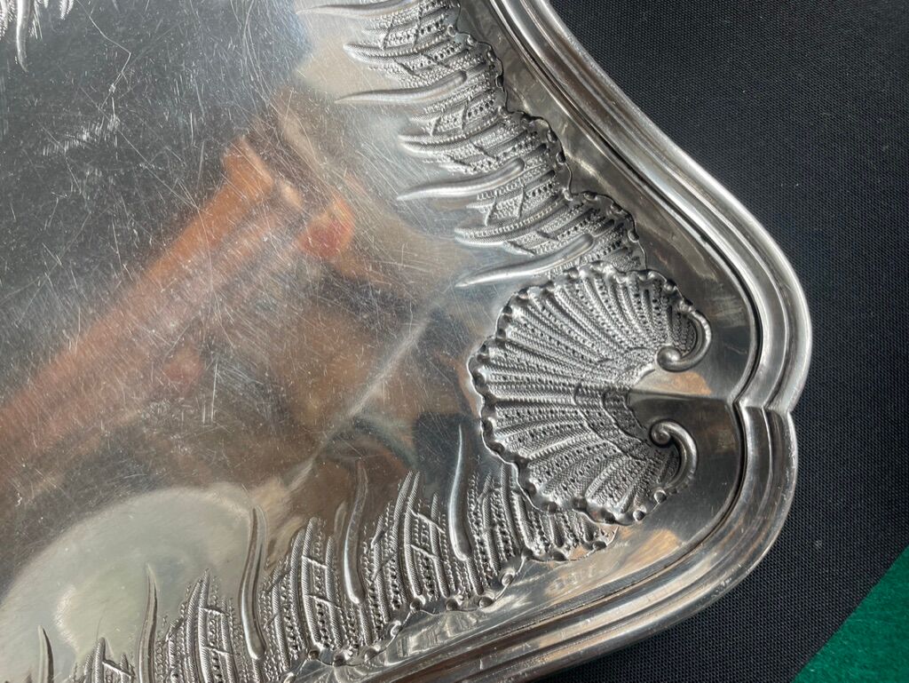 Nineteenth mail tray rocaille style