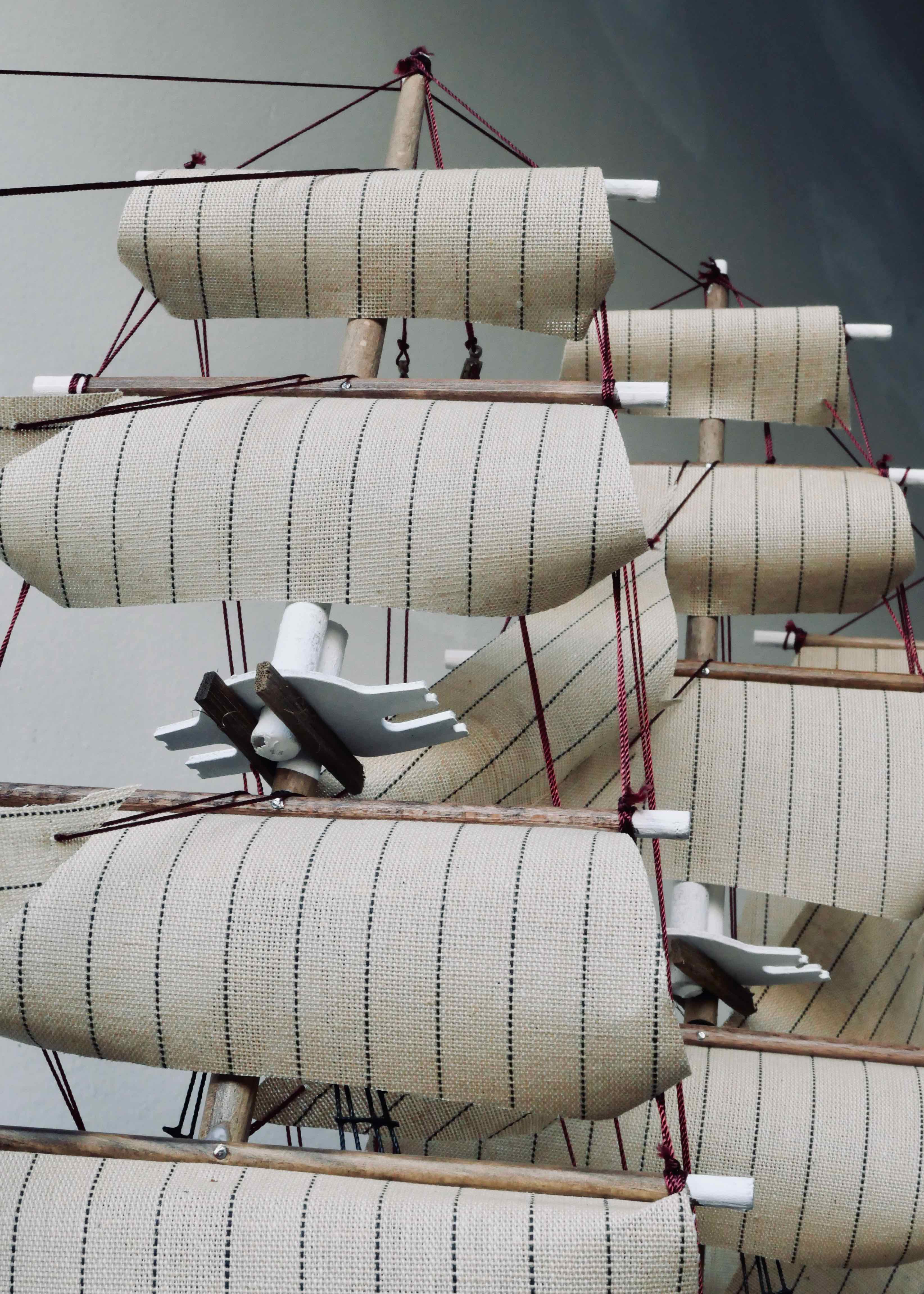 Model ship fragata siglo XVIII