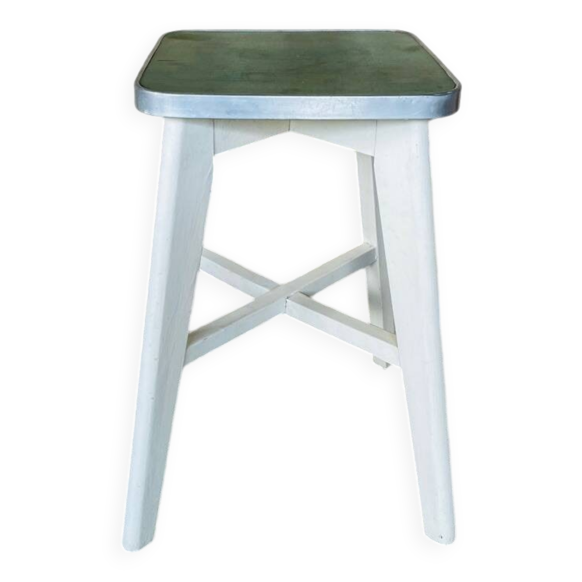 Vintage wooden stool, circa 1950's
