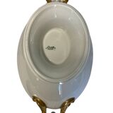 Limoges, soup tureen on stand, porcelain, early 20th century.