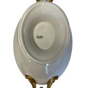 Limoges, soup tureen on stand, porcelain, early 20th century.