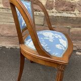 Office armchair gondola art deco mahogany 1930