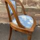Fauteuil de bureau gondole art déco acajou 1930