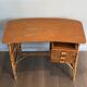 Rattan desk from around 1970.