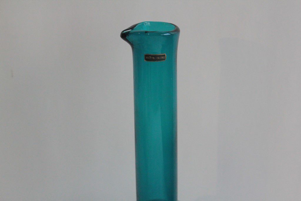 Glass bottle by Nanny still for Riihimäen Lasi O.Y Finland