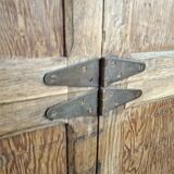 Antique baker's cabinet / fermentation cabinet on wheels