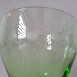 4 glasses of ouraline crystal wine