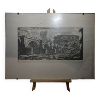 Gravure signée Piranesi F