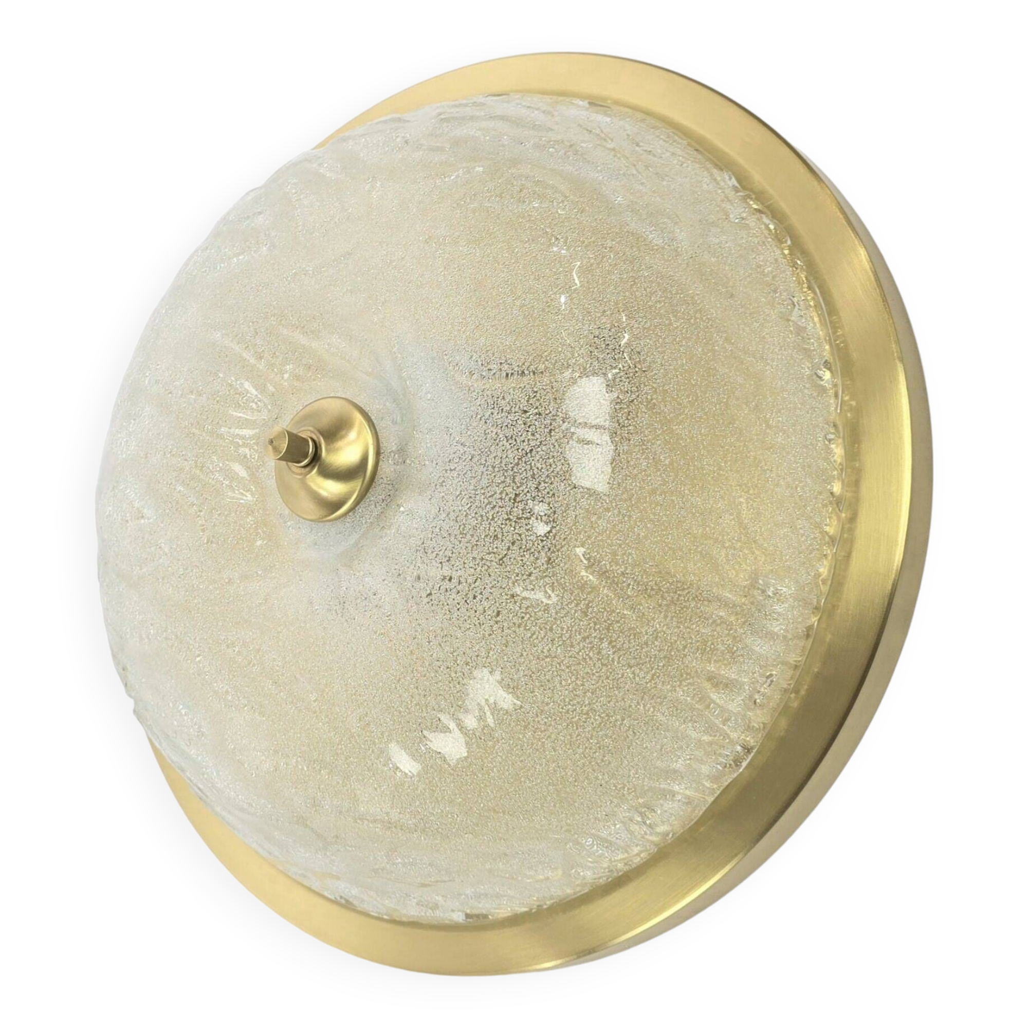 Incroyable applique murale en laiton de Simon & Schelle.