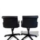 Richard Sapper Office Chair for Knoll - Vintage Black Leather