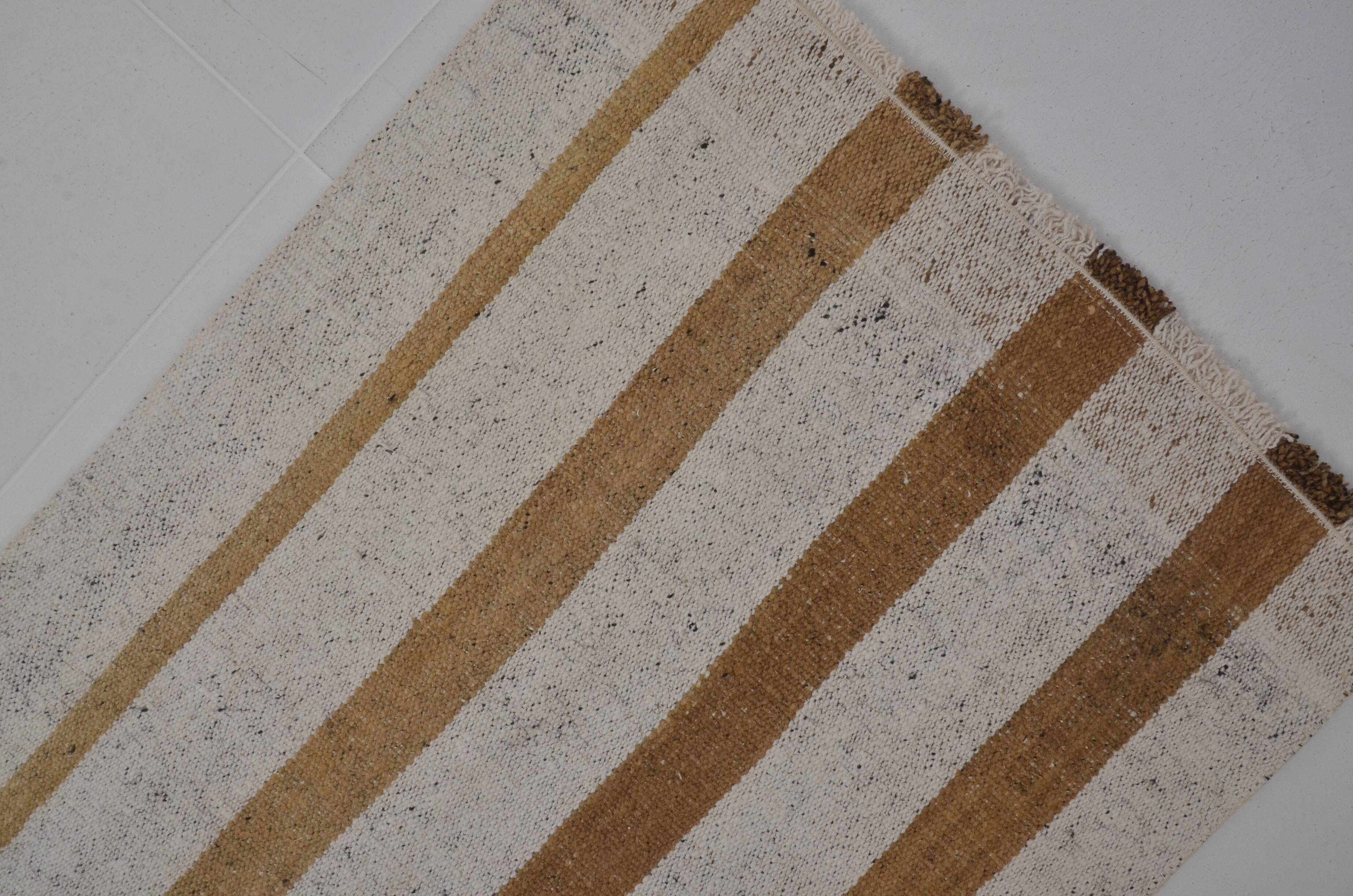 Oushak Antique Neutral Kilim Rug sku 3923