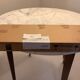 Table Haute Marbre Carrara + 5 Tabourets "Neoz" par Philippe Starck /Draide