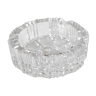 Round crystal ashtray