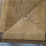 rustic solid oak chairs