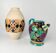 Lot of vases and carafes in earthenware and ceramic.