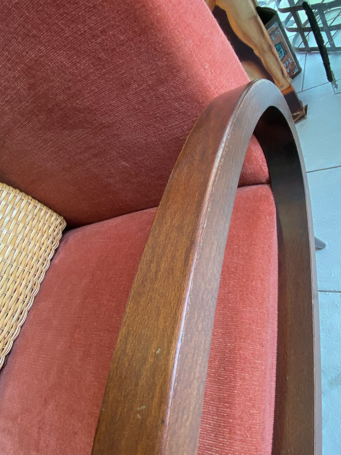 Bridge armchair year 1950