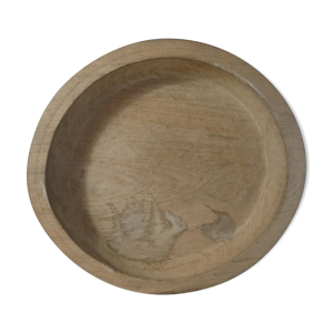 Plateau en bois tourné