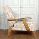 Paire d'Importants Fauteuils Réglables, Design Français, Circa 1950