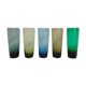 Five vintage 50s glasses