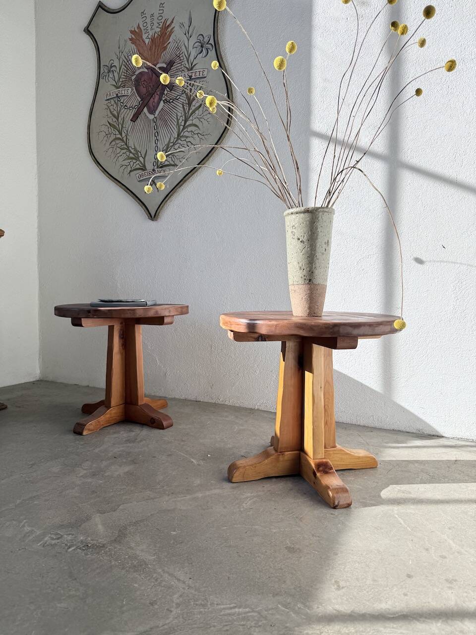 Side tables 1960 mountain furniture
