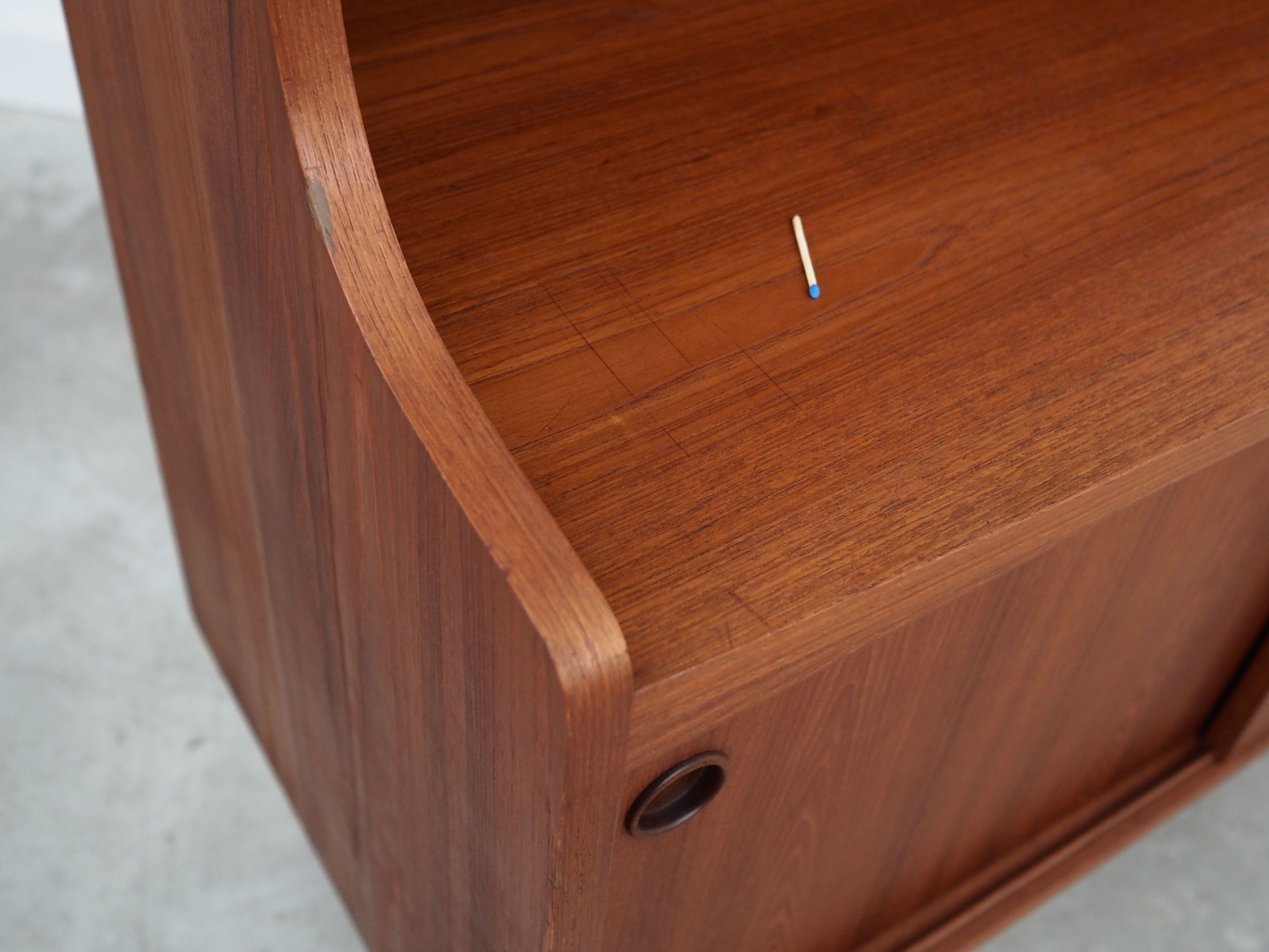 Teak bookcase, Danish design, 1960s, designer: Johannes Sorth, production: Bornholm