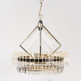 Chandelier 6 lights metal brass 70