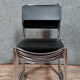 Series of 6 postmodern stackable chair chairs 1970