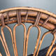 Fauteuil en bambou vintage italien